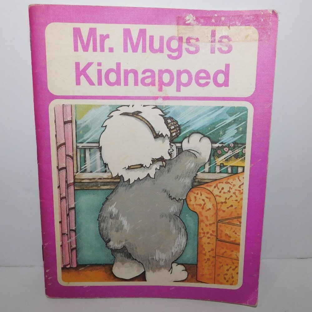 VTG 1978 Mr. Mugs is Kidnapped School Reader Sheep Dog Book Ginn and Company